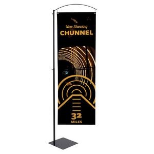 Curved Cantilever Banner Display Kit