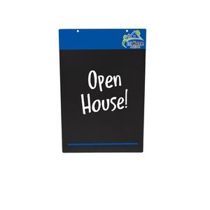 Swing A-frame Imprinted Chalkboard (Double-Sided)