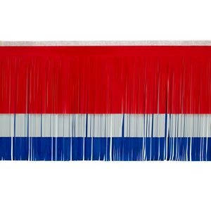 Victory Corps Standard Red, White & Blue Fringe (15")