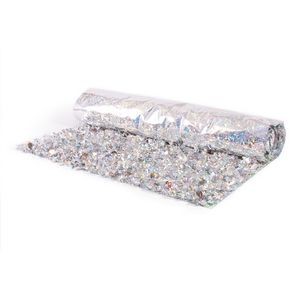 Victory Corps Holographic Floral Sheeting (5 Yards)