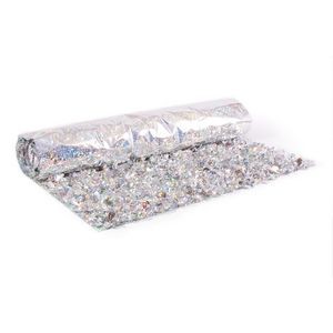 Victory Corps Holographic Floral Sheeting (10 Yards)