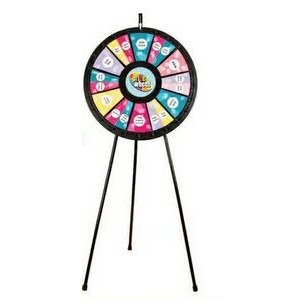 12 to 24 Adaptable Floor Stand Prize Wheel