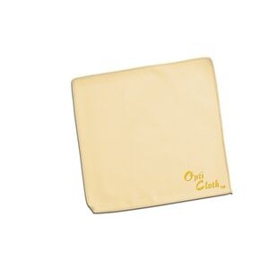 Premium 6" x 6" Chardonnay Color OptiCloth with Laser "Engraved" Imprint