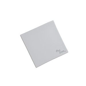 Deluxe 10" x 10" Gray Color OptiCloth with Laser "Engraved" Imprint
