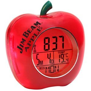 Apple Shaped Talking Alarm Clock (Red)