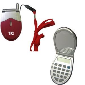 Red 8 Digit LCD Readout Calculator