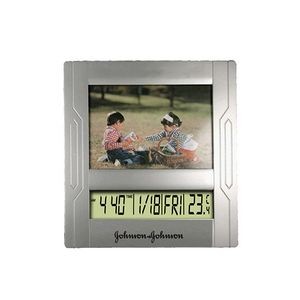 Picture Frame w/ Clock and Calendar