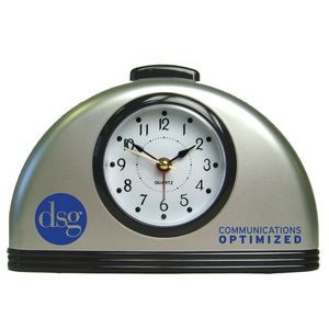 Dome Shaped Desk Alarm Clock with Snooze and Light