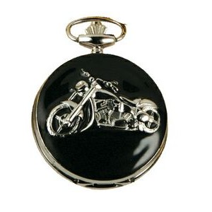 Pocket Watch w/Chain (Motorcycle)