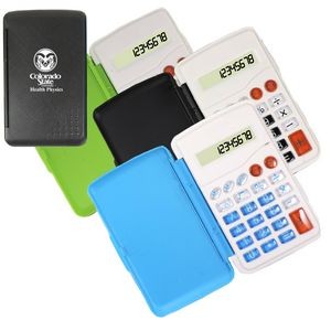 8 Function Pocket Sized Calculator With Cover