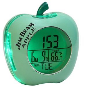 Apple Shaped Talking Alarm Clock (Green)