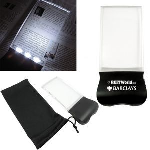 Wide Magnifying Lens with Ultra-Bright LED Lights