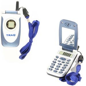Cellphone Shape Mirror Calculator-BLUE