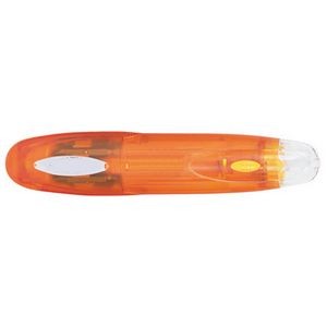 8 Piece Illuminated Compact Screwdriver (Orange)