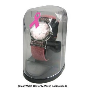 Plastic Watch Box w/ Watch Holder