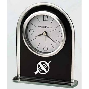 Ebony Arch Clock