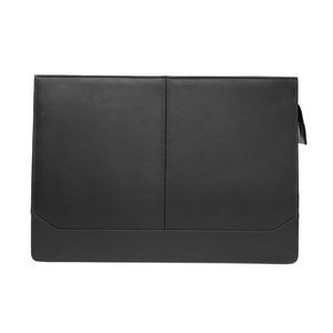 Ashlin® Designer Belfast Top Zipper Midnight Black UnderFolio™ For Laptop