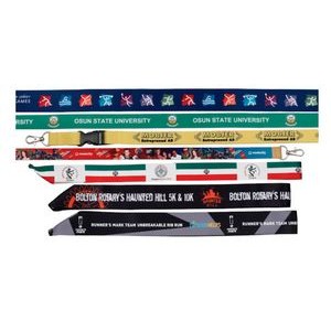 Domestic Full-Color Sublimated Medal Ribbon (7/8")