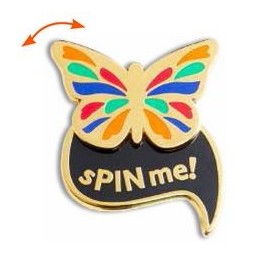 sPiNS™ Interactive Lapel Pin (1 1/4")