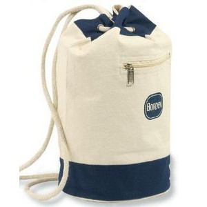 Two-Tone Duffle Bag