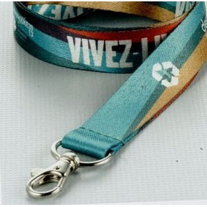 Recycled PET Sublimated Lanyards