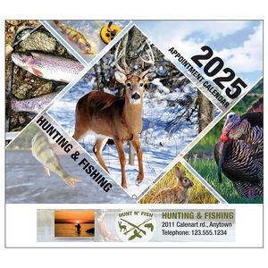 Hunting & Fishing Appointment Calendar