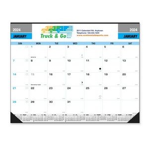Large Square Desk Pad Calendar