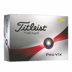 Titleist - Pro V1 X - Yellow - T2148SBIL (In House)