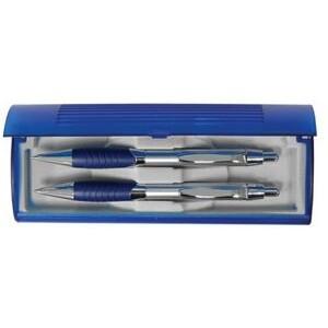 Cosmo Pen/Pencil Set-Blue