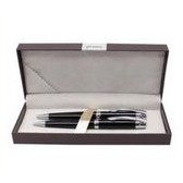 Marco Polo II Pen/Pencil Set-Black