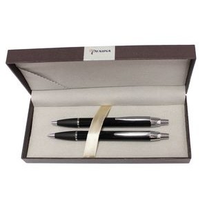 Lewis Ballpoint and Pencil Gift Set - Black