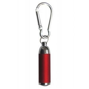 Carabiner Clip Keychain Flashlight-Red