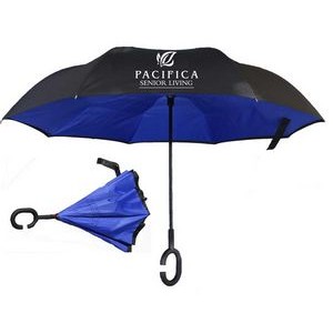 Reverse Open/close or 2 sided Umbrella