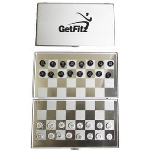 Magnetic Mini Chess Set w/ metal Case