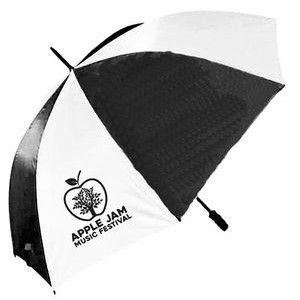 2 Tone Golf Umbrella - Black/ White (58