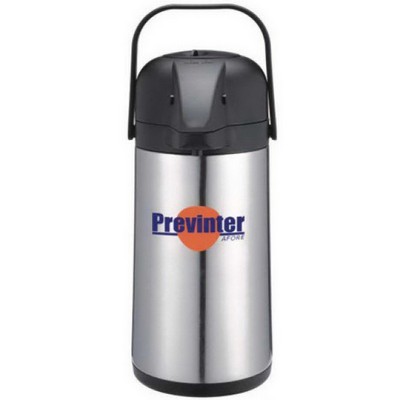 2.5 Liter Stainless Steel Vacuum Insulated Coffee Dispenser w/ Push & Pour Lever