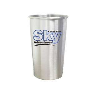 Single Wall Stainless Steel Pint Cup
