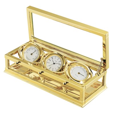 24K Gold Plated Weather Station