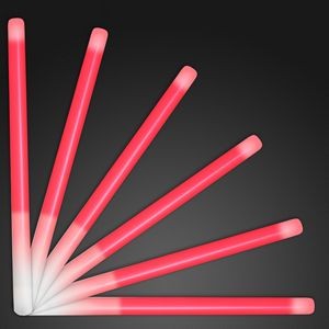 9.4" Red Glow Stick Wands - BLANK