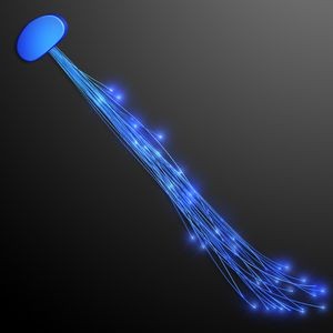 Blue Light Hair Sparkle Clip Extensions - BLANK