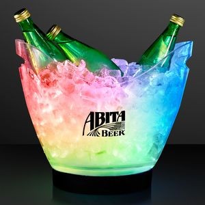 Rechargeable LED Large Ice Buckets w/ Remote - Domestic Print