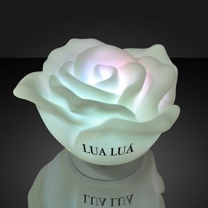 Floating Deco Roses w/ Color Change LEDs - Domestic Imprint