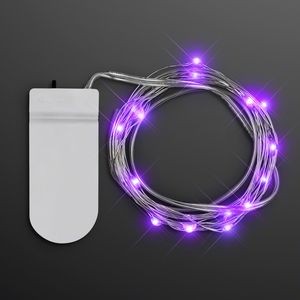 Purple Craft String Lights - BLANK