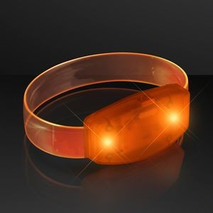 Galaxy Glow Orange LED Bracelets, Patent Pending - BLANK