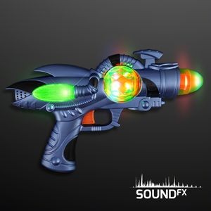 Space Sounds Light Up Gun Toy - BLANK