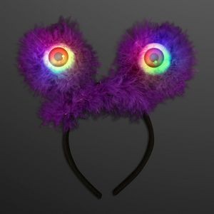 LED Wiggly Eyes Light Up Head Boppers - BLANK