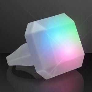 Emerald Cut LED Gem Ring