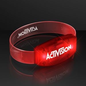 Galaxy Glow Red LED Bracelets, Patent Pending - Domestic Print