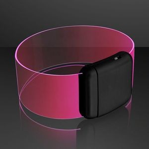 Cosmic Pink LED Neon Bracelets - BLANK