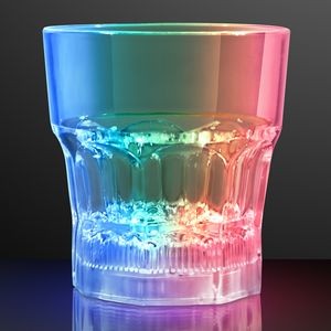 8 Oz. Promotional LED Whiskey Glass - BLANK